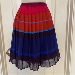 Elle Pleated Chiffon Skirt